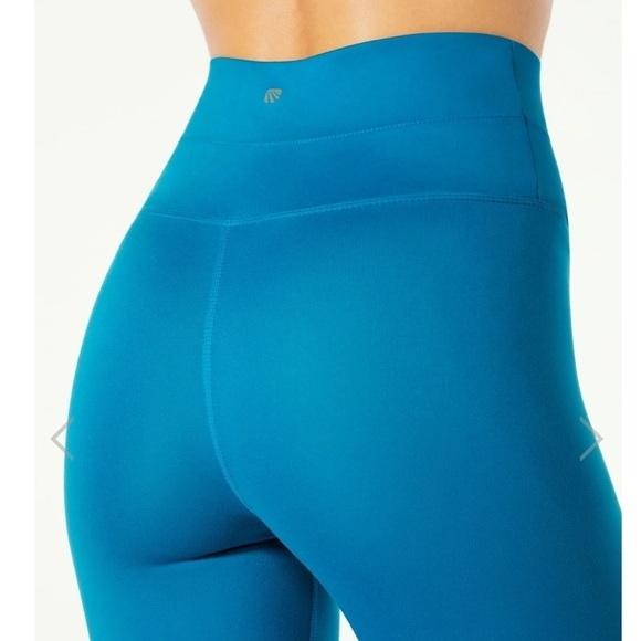 Marika so soft turquoise crossover waistband leggings, new - Picture 4 of 8
